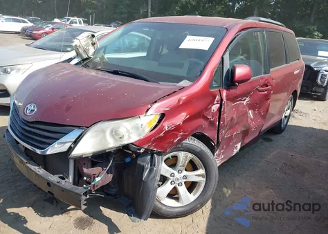 2011 Toyota Sienna Le из США, поврежденный, VIN 5TDKK3DC1BS091207